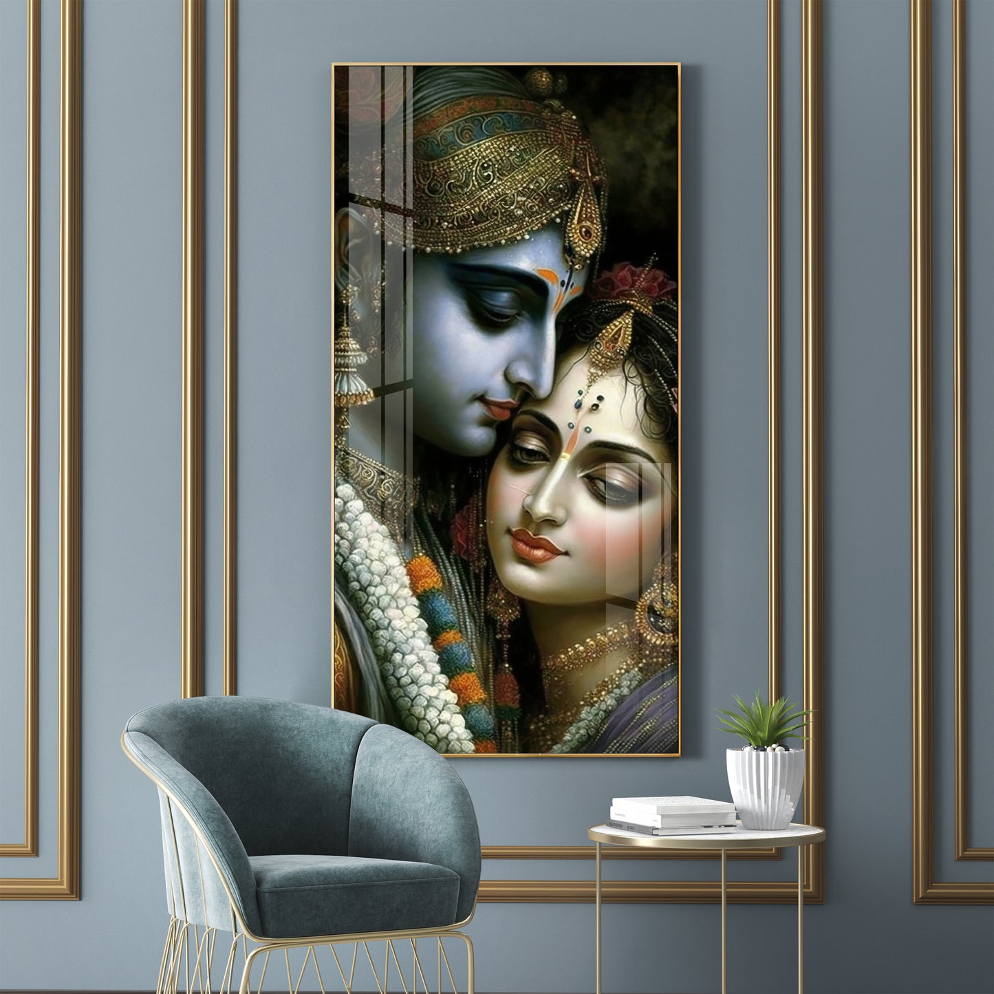 Sacred Love Premium Acrylic Vertical Wall Art