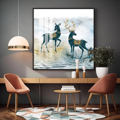 Modern Wildlife Premium Acrylic Square Wall Art