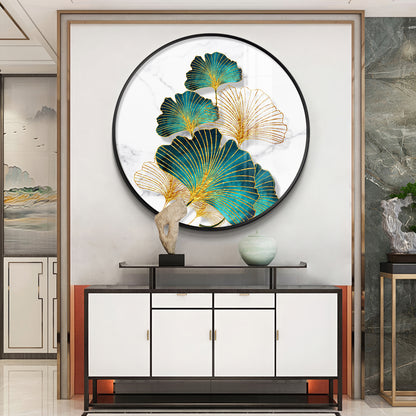 Emerland Petal Art Premium Acrylic Round Wall Art