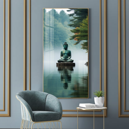 The Enlightened One Premium Acrylic Vertical Wall Art