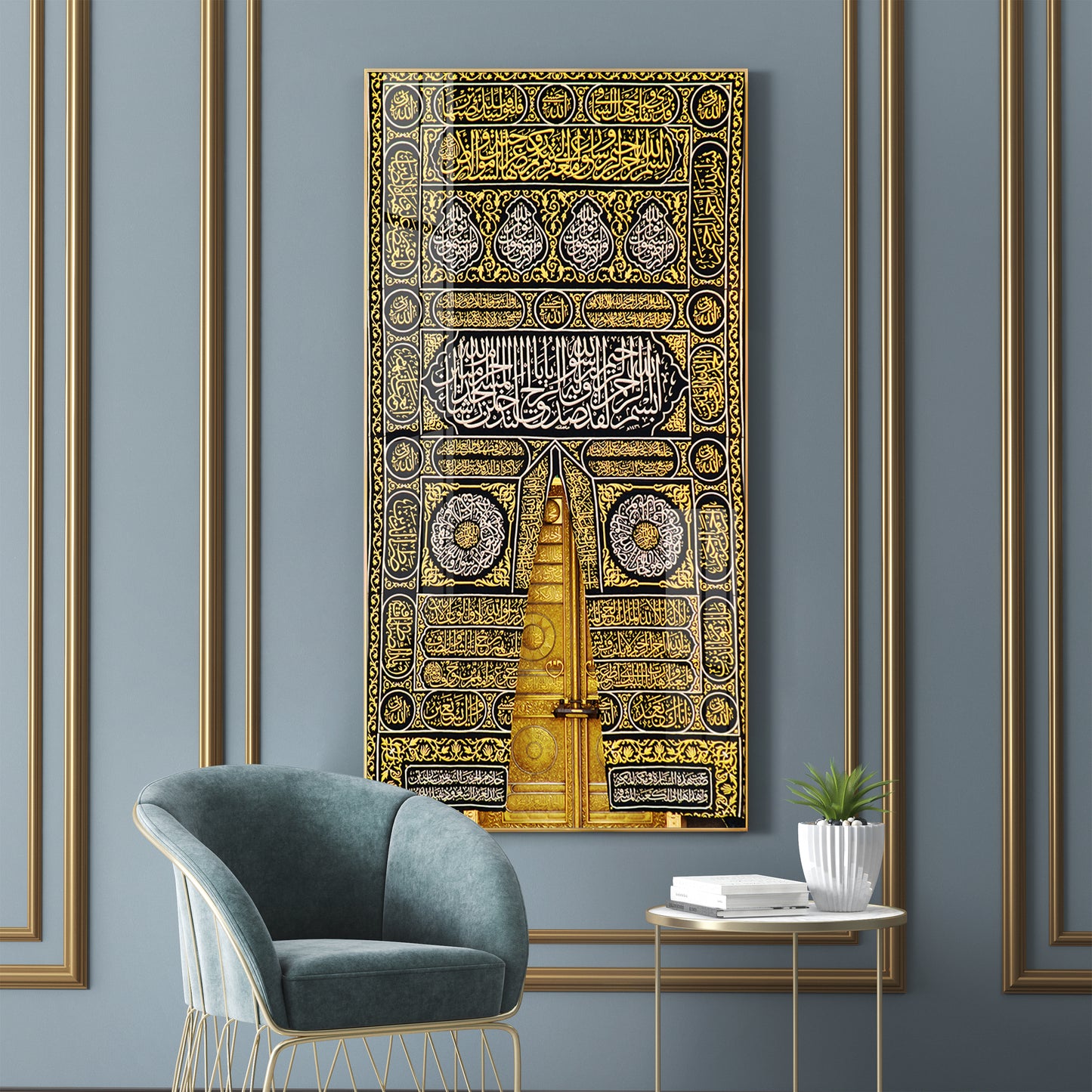 Gate Of Khana Kaba Acrylic Vertical Wall Art