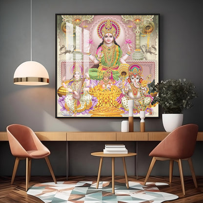 Majestic God & Goddess Premium Acrylic Square Wall Art