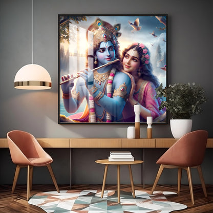 Sacred Love Premium Acrylic Square Wall Art