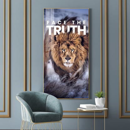 Be Fearless Premium Acrylic Vertical Wall Art