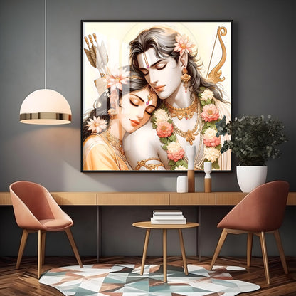 Siyaram Premium Acrylic Square Wall Art