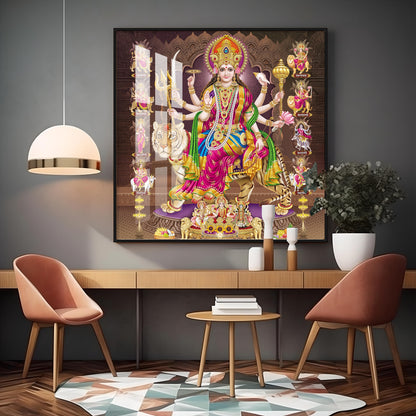 Radiant Devi Premium Acrylic Square Wall Art