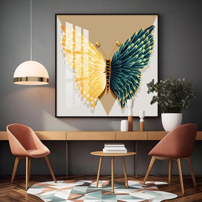 Majestic Monarch Premium Square Wall Art