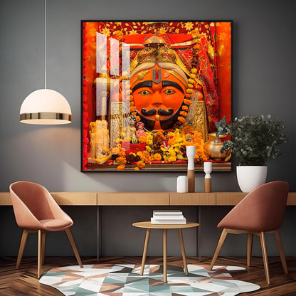 Jai Salasar Dhaam Premium Acrylic Square Wall Art