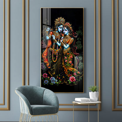 Sacred Couple Premium Acrylic Vertical Wall Art