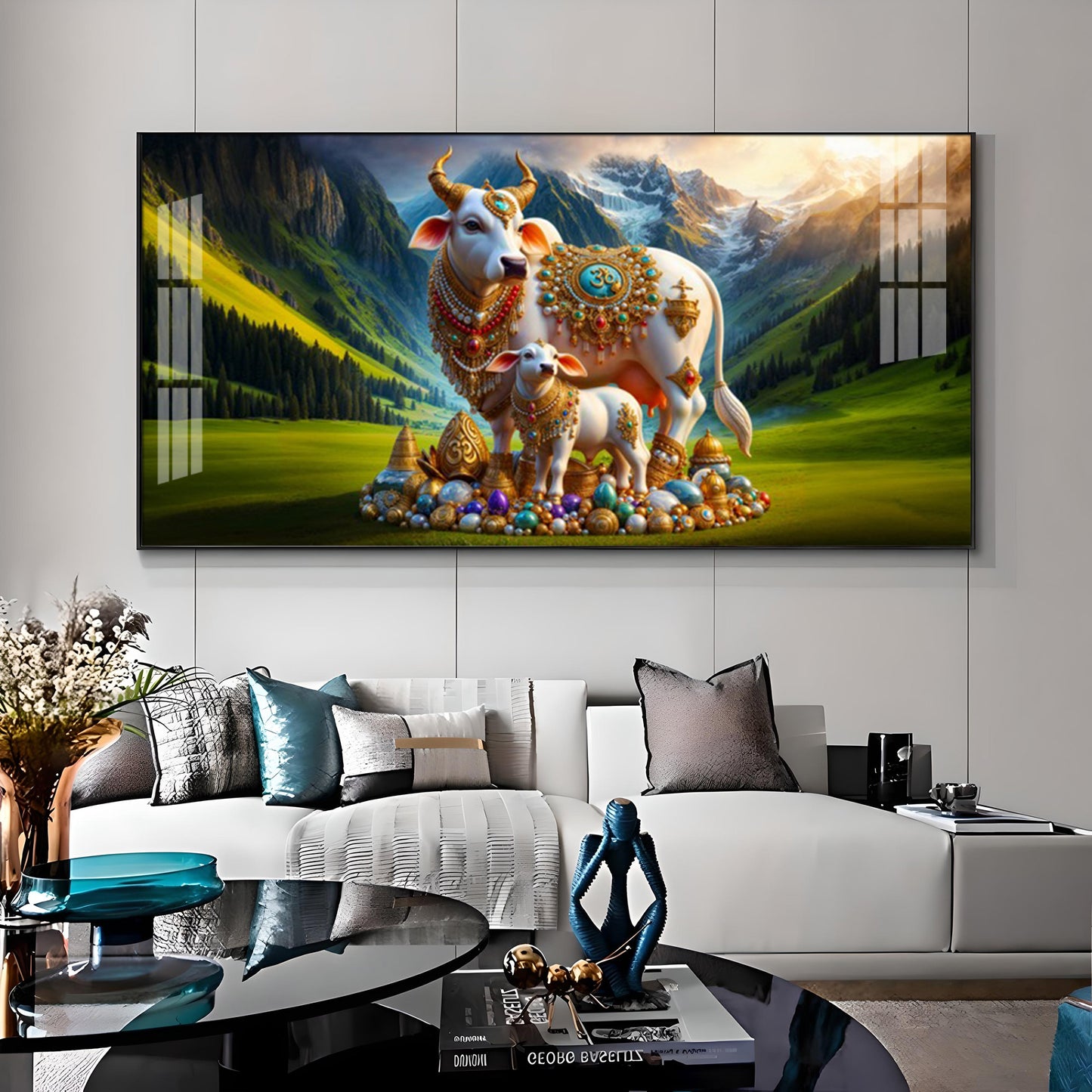 Divine Prosperity Premium Acrylic Horizontal Wall Art