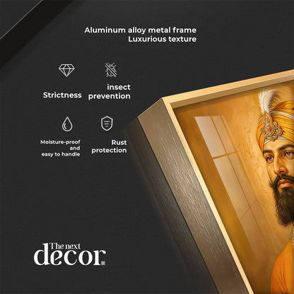 Dhan Dhan Guru Govind Ji Premium Acrylic Square Wall Art