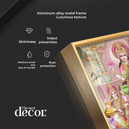 Majestic God & Goddess Premium Acrylic Square Wall Art