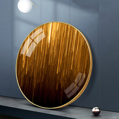 Opulent Sphere Premium Acrylic Round Wall Art