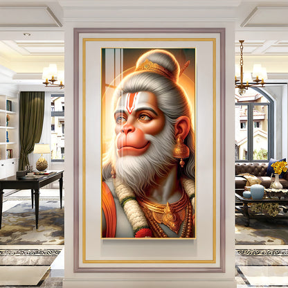 Jai Bajrang Bali Premium Acrylic Vertical Wall Art