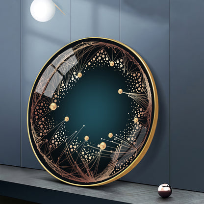 Astral Glow Premium Acrylic Round Wall Art