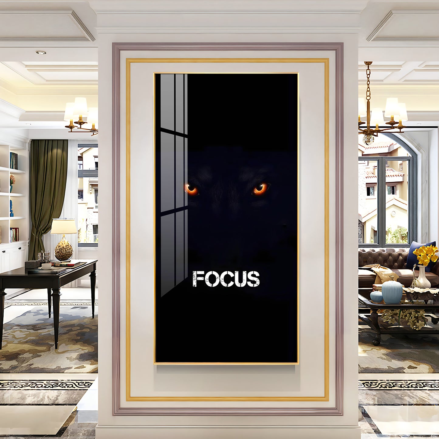 Focus on Your Dreams Premium Acrylic Vertical Wall Art