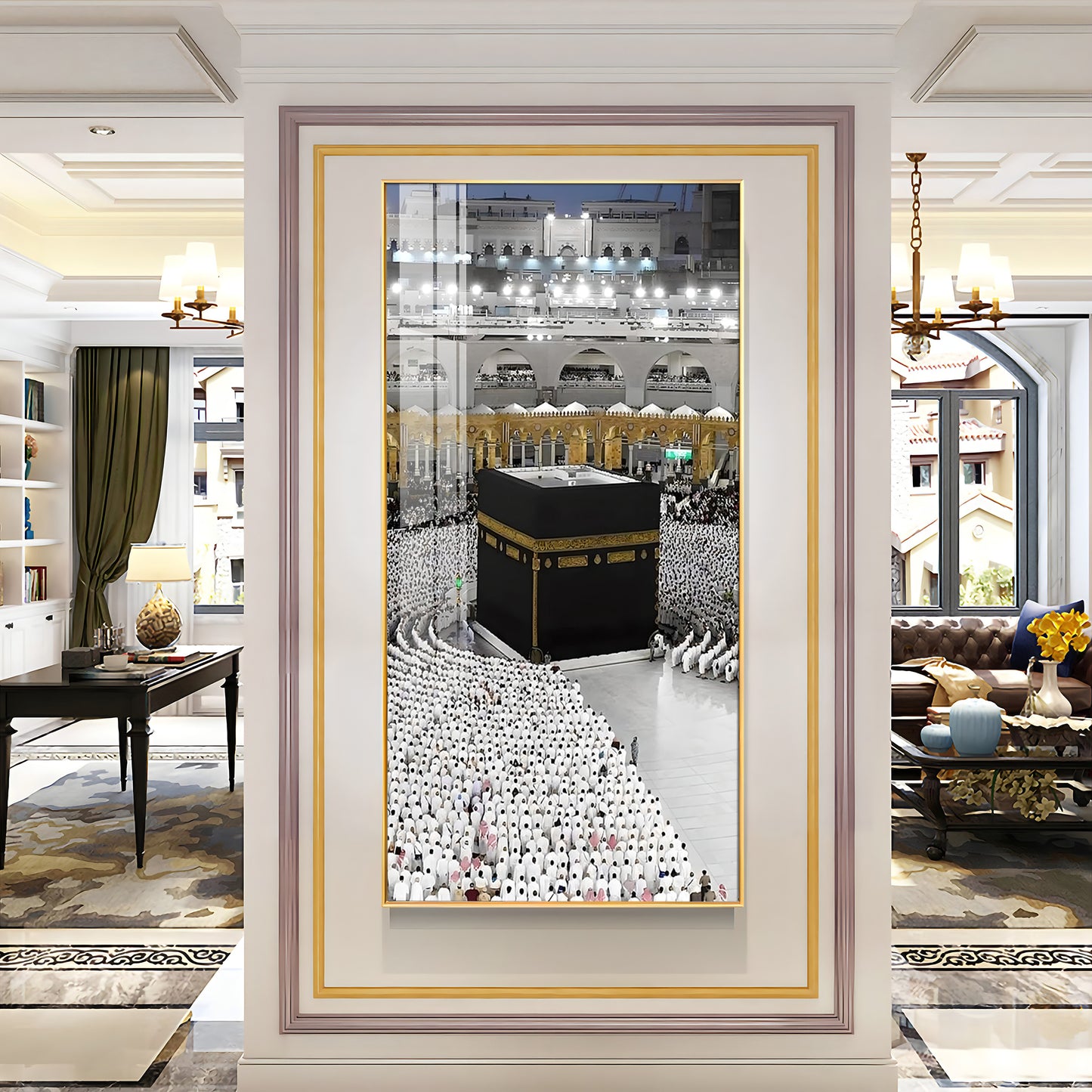 Islamic Religious Place Premium Acrylic Vertical Wall Art