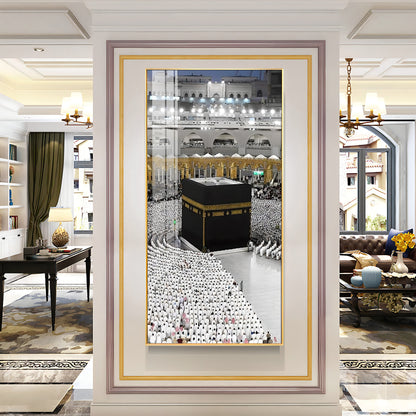 Islamic Religious Place Premium Acrylic Vertical Wall Art