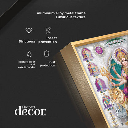 Spiritual Essence Premium Acrylic Square Wall Art