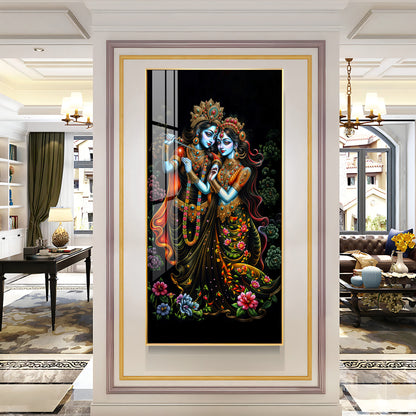 Sacred Couple Premium Acrylic Vertical Wall Art