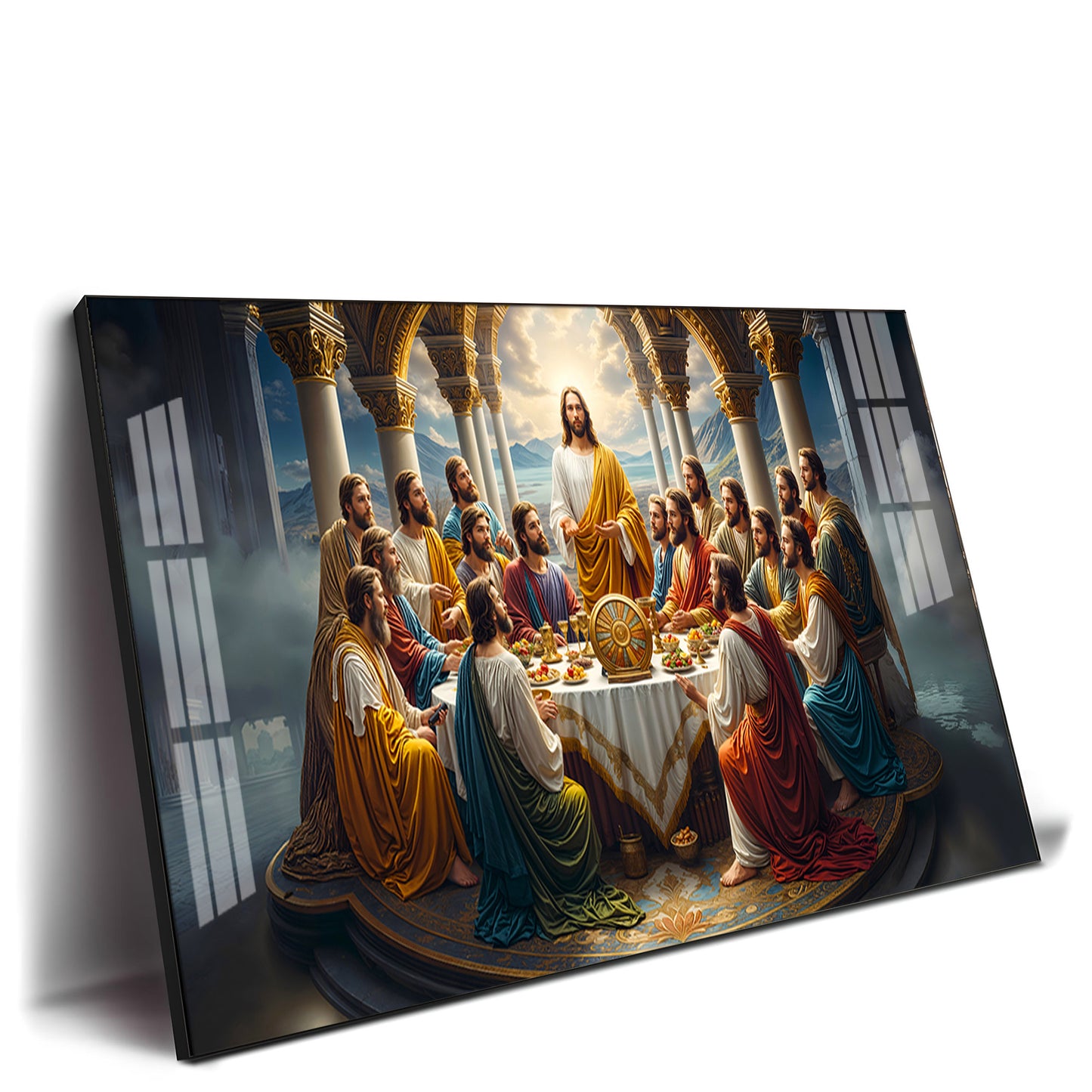 Jesus Supper Legacy Premium Acrylic Horizontal Wall Art