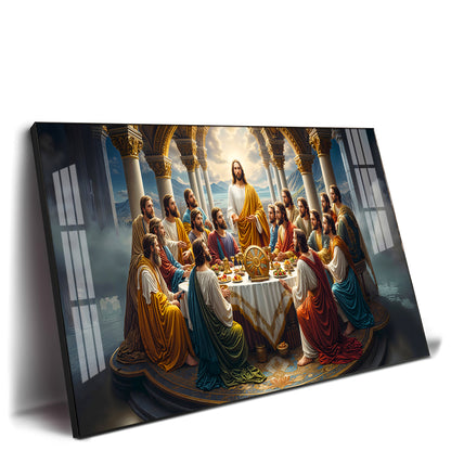 Jesus Supper Legacy Premium Acrylic Horizontal Wall Art