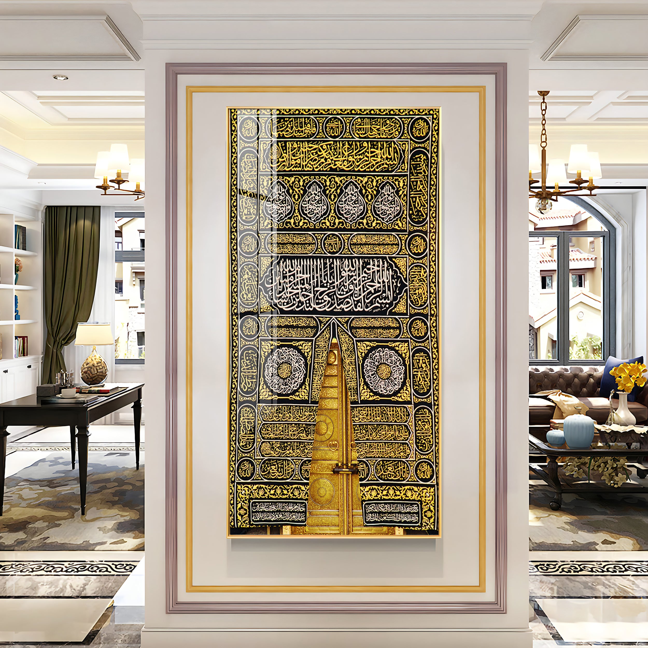 Gate Of Khana Kaba Acrylic Vertical Wall Art