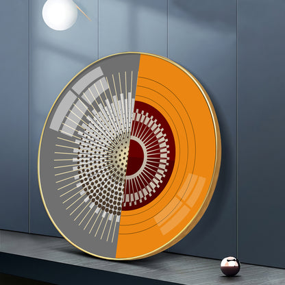 Artful Aura Premium Acrylic Round Wall Art