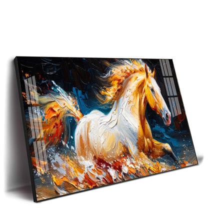 Fantasy Horse Premium Acrylic Horizontal Wall Art