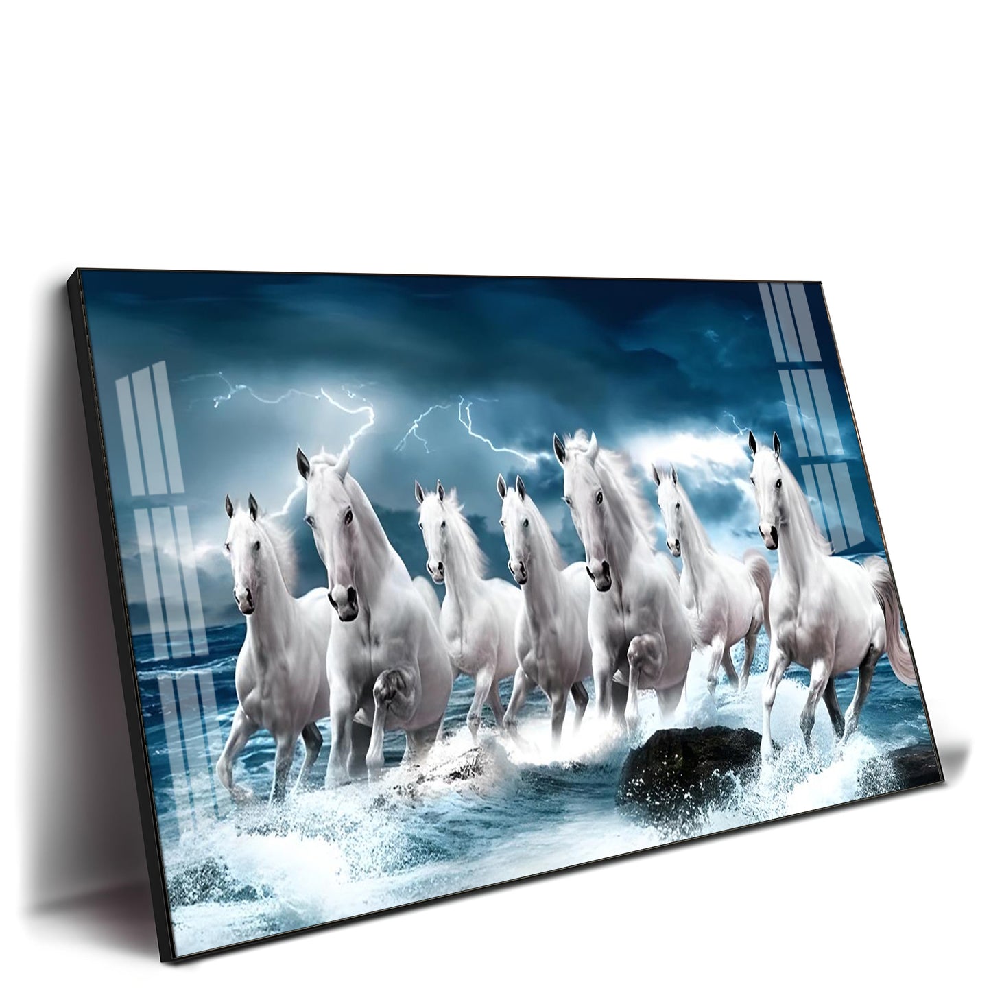 Heaven Horses Premium Acrylic Horizontal Wall Art