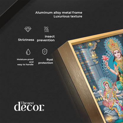 Enhanted Deities Blessings Premium Acrylic Square Wall Art