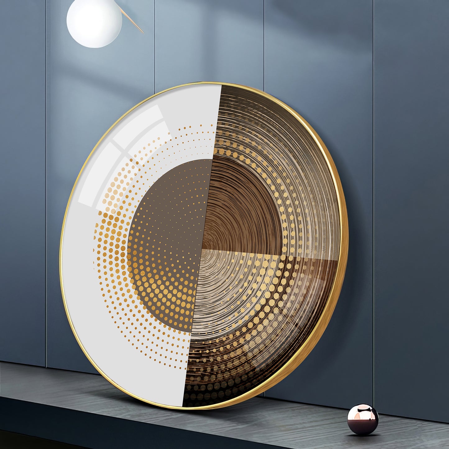 WallSphere Premium Acrylic Round Wall Art