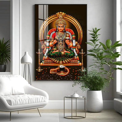 Annapurna Devi Premium Acrylic Vertical Wall Art