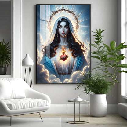 Heartfelt Devotion Premium Acrylic Vertical Wall Art