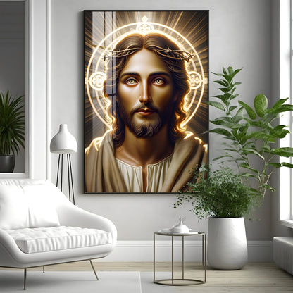 Sacred Serenity Premium Acrylic Vertical Wall Art