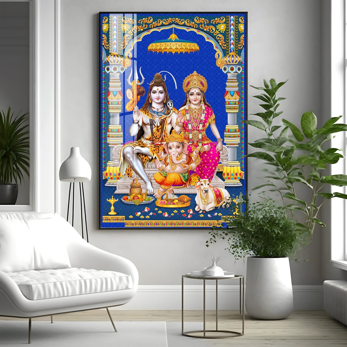 Divine Harmony Premium Acrylic Vertical Wall Art