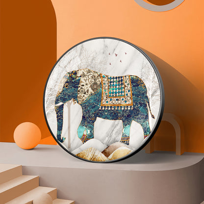 Majestic Alpha Premium Acrylic Round Wall Art