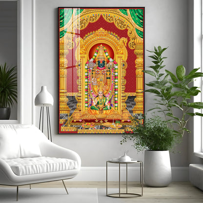 Lord Balaji Essence Premium Acrylic Vertical Wall Art