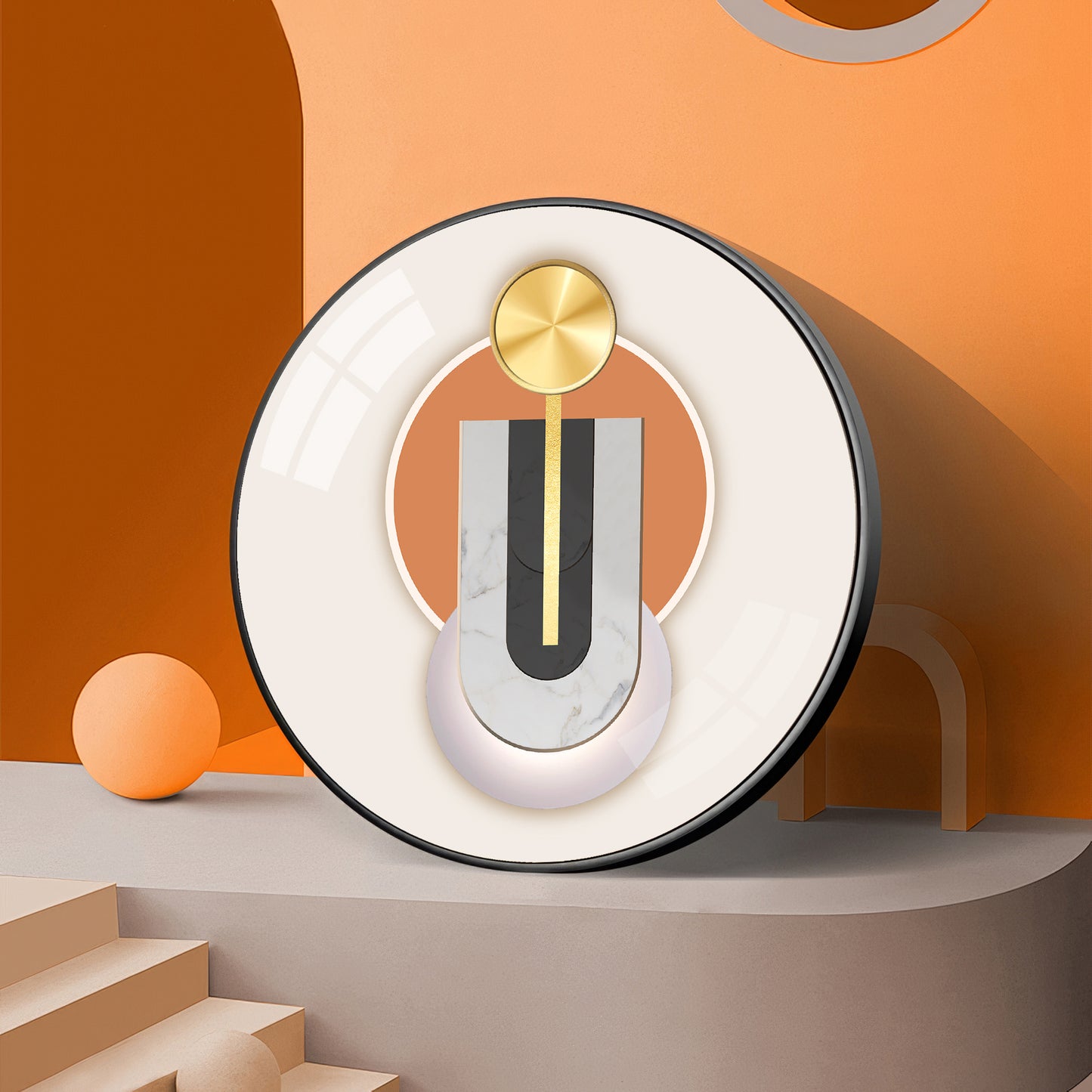 Urban Unity Premium Acrylic Round Wall Art