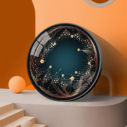 Astral Glow Premium Acrylic Round Wall Art