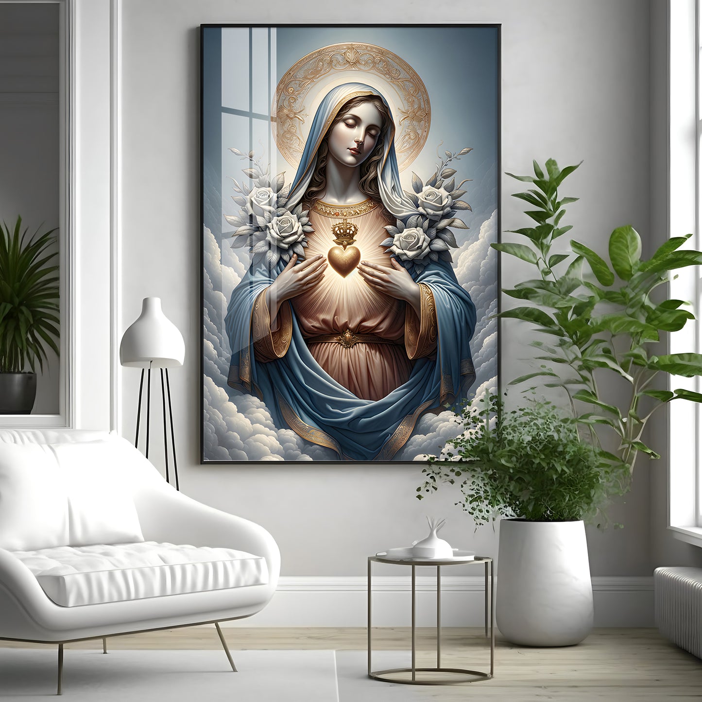 Heavenly Visions Premium Acrylic Vertical Wall Art