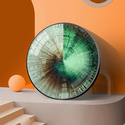 Sphere of Serenity Premium Acrylic Round Wall Art