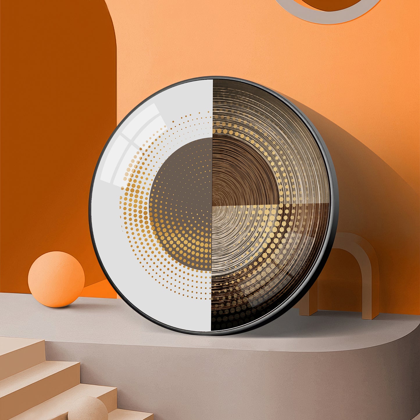 WallSphere Premium Acrylic Round Wall Art