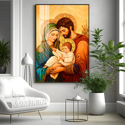 Holy Family Premium Acrylic Vertical Wall Art