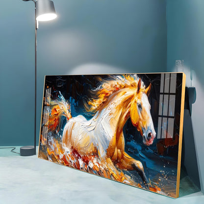 Fantasy Horse Premium Acrylic Horizontal Wall Art