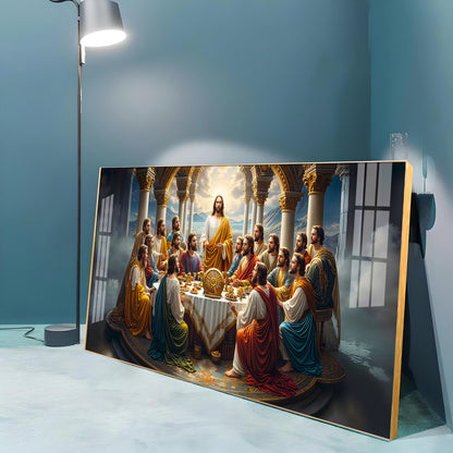 Jesus Supper Legacy Premium Acrylic Horizontal Wall Art