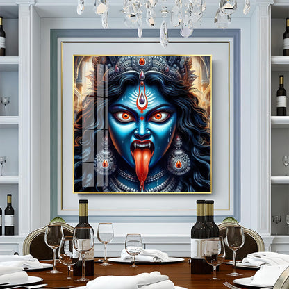 Goddess Kali Premium Acrylic Square Wall Art
