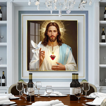Jesus Christ Premium Acrylic Square Wall Art