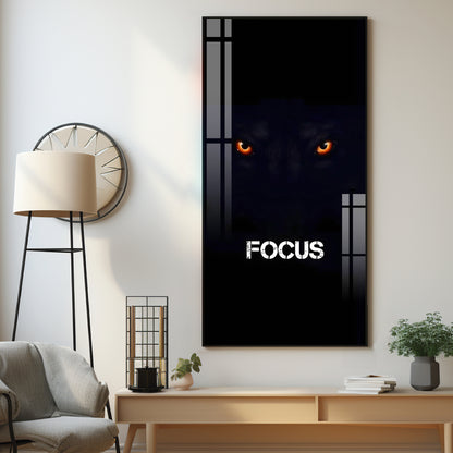 Focus on Your Dreams Premium Acrylic Vertical Wall Art