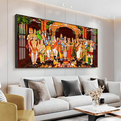 Srinivasa Kalyanam Premium Acrylic Horizontal Wall Art